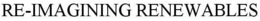 RE-IMAGINING RENEWABLES trademark