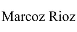 MARCOZ RIOZ trademark