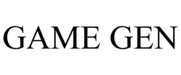 GAME GEN trademark