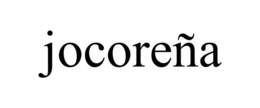 JOCOREÑA trademark