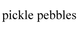 PICKLE PEBBLES trademark