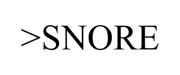 >SNORE trademark