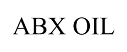 ABX OIL trademark