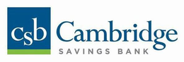 CSB CAMBRIDGE SAVINGS BANK trademark