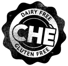 DAIRY FREE CHÈ GLUTEN FREE trademark