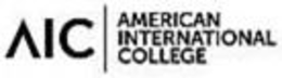 AIC AMERICAN INTERNATIONAL COLLEGE trademark