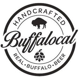 HANDCRAFTED BUFFALOCAL REAL ·  BUFFALO· BEER trademark