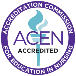 ACCREDITATION COMMISSION FOR EDUCATION IN NURSING ACEN ACCREDITED trademark