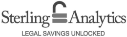 STERLING ANALYTICS LEGAL SAVINGS UNLOCKED trademark
