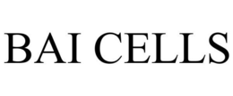 BAI CELLS trademark
