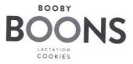 BOOBY BOONS LACTATION COOKIES trademark
