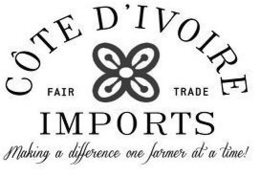 COTE D'IVOIRE FAIR TRADE IMPORTS MAKING A DIFFERENCE ONE FARMER AT A TIME! trademark