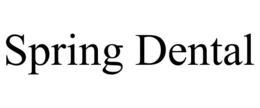 SPRING DENTAL trademark