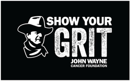 SHOW YOUR GRIT JOHN WAYNE CANCER FOUNDATION trademark