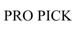 PRO PICK trademark