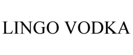 LINGO VODKA trademark