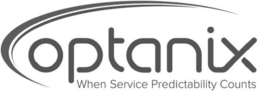 OPTANIX WHEN SERVICE PREDICTABILITY COUNTS trademark