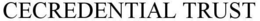 CECREDENTIAL TRUST trademark
