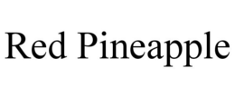 RED PINEAPPLE trademark