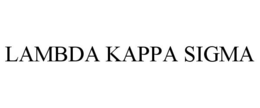 LAMBDA KAPPA SIGMA trademark