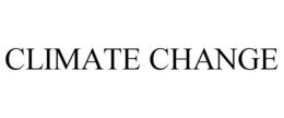 CLIMATE CHANGE trademark
