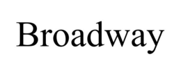 BROADWAY trademark