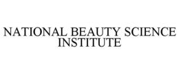 NATIONAL BEAUTY SCIENCE INSTITUTE trademark