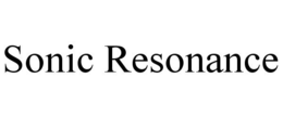 SONIC RESONANCE trademark