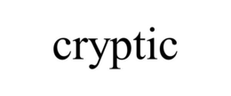 CRYPTIC trademark