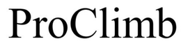 PROCLIMB trademark