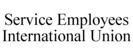 SERVICE EMPLOYEES INTERNATIONAL UNION trademark