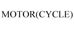 MOTOR(CYCLE) trademark