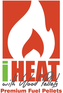 IHEAT WITH WOOD PELLETS PREMIUM FUEL PELLETS trademark