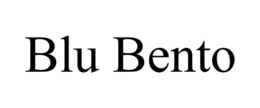 BLU BENTO trademark