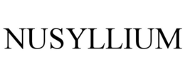 NUSYLLIUM trademark