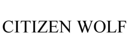 CITIZEN WOLF trademark