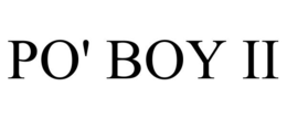 PO' BOY II trademark