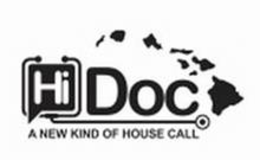 HI DOC A NEW KIND OF HOUSE CALL trademark