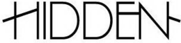 HIDDEN trademark
