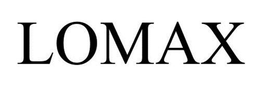 LOMAX trademark