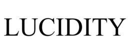 LUCIDITY trademark
