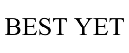 BEST YET trademark