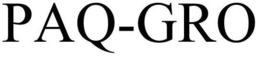 PAQ-GRO trademark