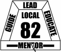 GUIDE LEAD EDUCATE LOCAL 82 MENTOR trademark
