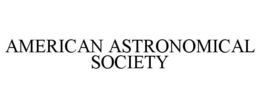 AMERICAN ASTRONOMICAL SOCIETY trademark