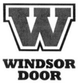 W WINDSOR DOOR trademark