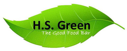 H.S. GREEN THE GOOD FOOD BAR trademark