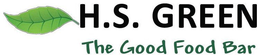 H.S. GREEN THE GOOD FOOD BAR trademark