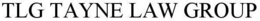 TLG TAYNE LAW GROUP trademark