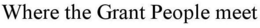 WHERE THE GRANT PEOPLE MEET trademark